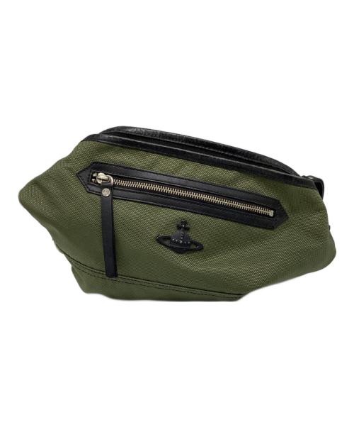 Vivienne Westwood（ヴィヴィアンウエストウッド）Vivienne Westwood (ヴィヴィアンウエストウッド) ボディーバッグ カーキの古着・服飾アイテム