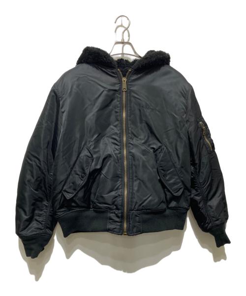 SUPREME（シュプリーム）Supreme (シュプリーム) 22AW Faux Fur Reversible MA-1 ブラック サイズ:Ｍの古着・服飾アイテム