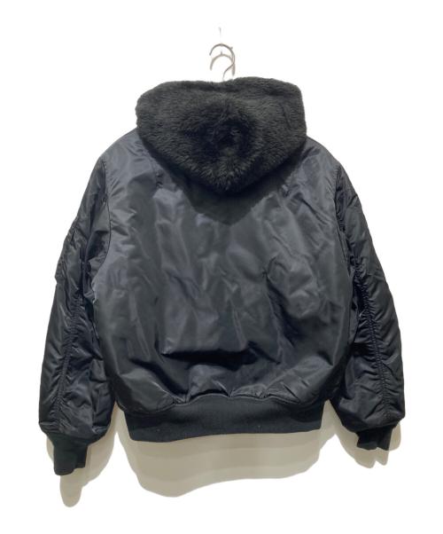 SUPREME（シュプリーム）Supreme (シュプリーム) 22AW Faux Fur Reversible MA-1 ブラック サイズ:Ｍの古着・服飾アイテム