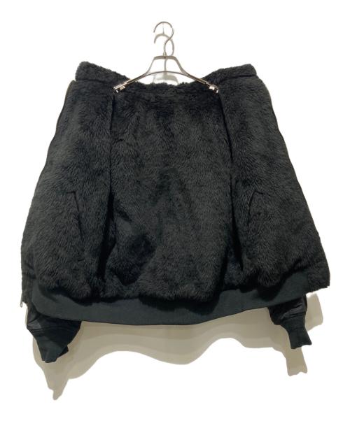 SUPREME（シュプリーム）Supreme (シュプリーム) 22AW Faux Fur Reversible MA-1 ブラック サイズ:Ｍの古着・服飾アイテム