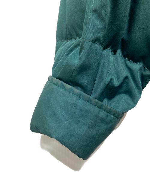 Pherrow's（フェローズ）PHERROW'S (フェローズ) レザー切替ダウンジャケット グリーン サイズ:Mの古着・服飾アイテム