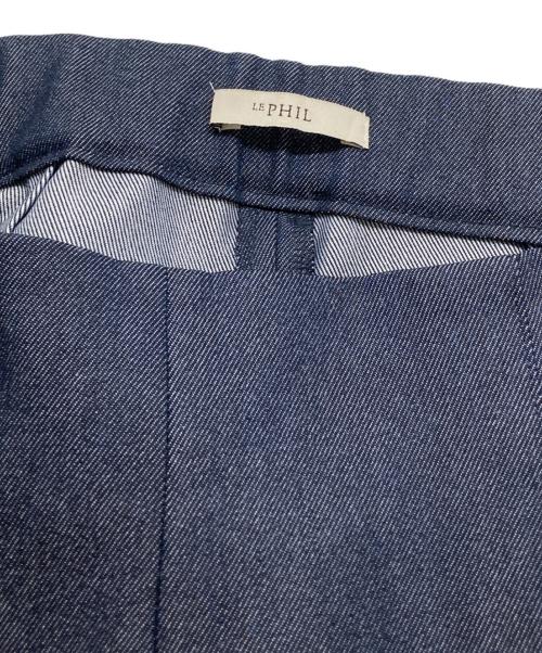 LE PHIL（ル フィル）LE PHIL (ル フィル) ポリエステルデニムパンツ インディゴ サイズ:1の古着・服飾アイテム