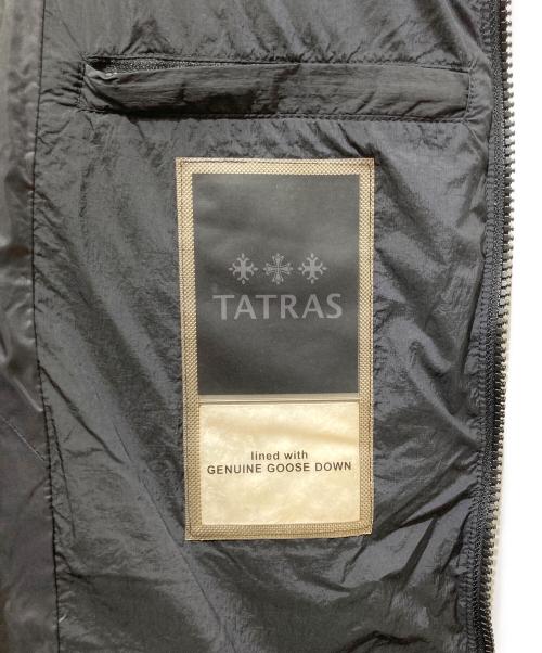 TATRAS（タトラス）TATRAS (タトラス) POLITEAMA ダウンコート ブラック サイズ:Mの古着・服飾アイテム