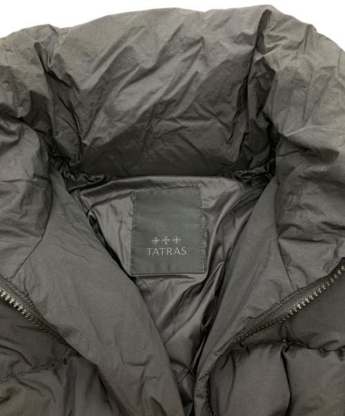 TATRAS（タトラス）TATRAS (タトラス) POLITEAMA ダウンコート ブラック サイズ:Mの古着・服飾アイテム