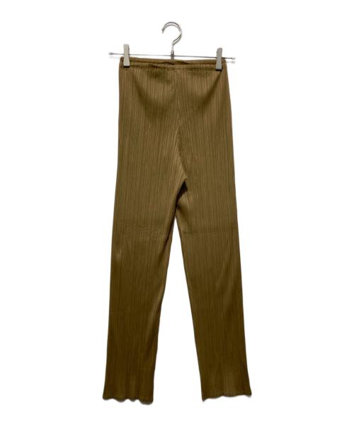 PLEATS PLEASE（プリーツプリーズ）PLEATS PLEASE (プリーツプリーズ) プリーツパンツ ブラウン サイズ:1の古着・服飾アイテム