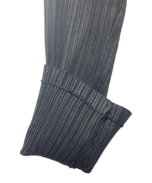 ISSEY MIYAKE（イッセイミヤケ）ISSEY MIYAKE (イッセイミヤケ) プリーツパンツ ブラック サイズ:Ｍの古着・服飾アイテム