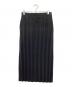 ISSEY MIYAKE（イッセイミヤケ）の古着「プリーツスカート」｜ブラック