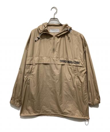THIRD MAGAZINE サードマガジン　アノラック 中古・古着通販】THIRD MAGAZINE (サードマガジン) ロゴプリント