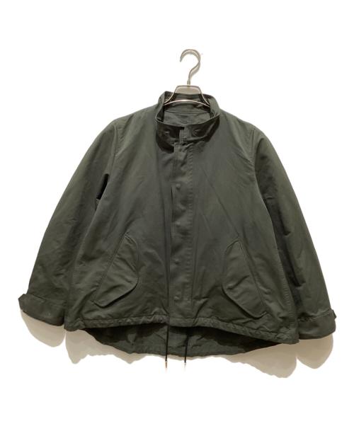 THE RERACS（ザ リラクス）THE RERACS (ザ リラクス) ボアライナー付ショートモッズジャケット カーキ×ホワイト サイズ:SIZE L(40)の古着・服飾アイテム