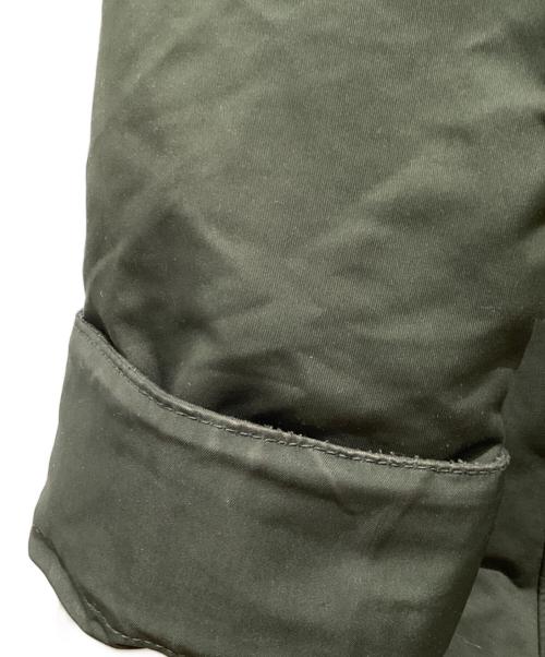 THE RERACS（ザ リラクス）THE RERACS (ザ リラクス) ボアライナー付ショートモッズジャケット カーキ×ホワイト サイズ:SIZE L(40)の古着・服飾アイテム