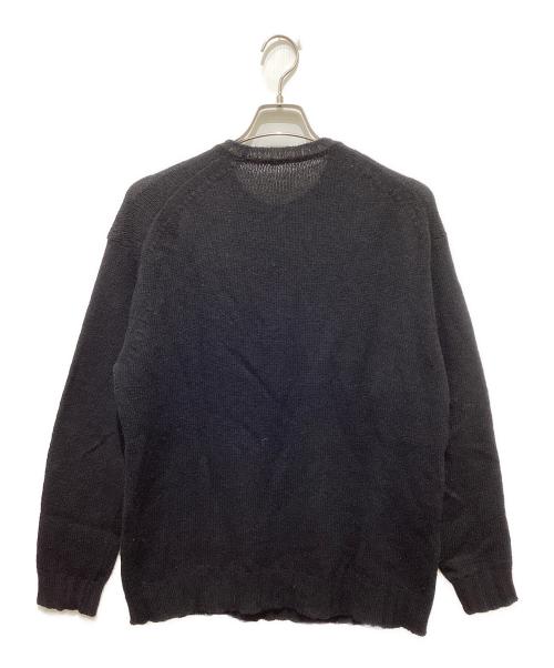 AURALEE（オーラリー）AURALEE (オーラリー) SHETLAND WOOL CASHMERE KNIT ブラック サイズ:3の古着・服飾アイテム