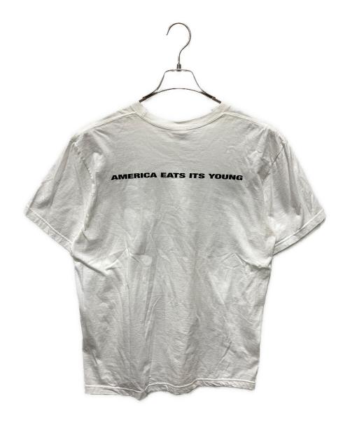 SUPREME（シュプリーム）Supreme (シュプリーム) American Eats Its Young Tee ホワイト サイズ:Mの古着・服飾アイテム