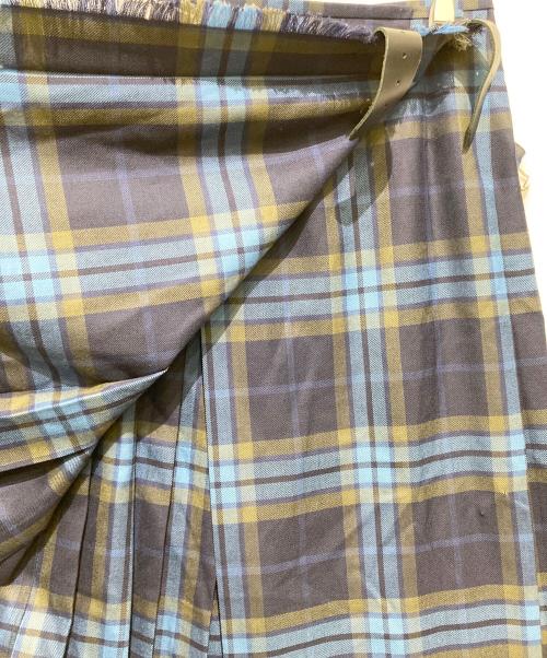 O'NEILL（オニール）O'NEILL (オニール) チェックスカート ブルー サイズ:Mの古着・服飾アイテム