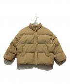 Eaphiエフィ）の古着「CORDUROY PUFFY JACKET」｜ベージュ