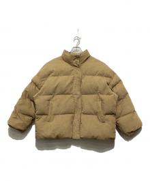 Eaphi（エフィ）の古着「CORDUROY PUFFY JACKET」｜ベージュ