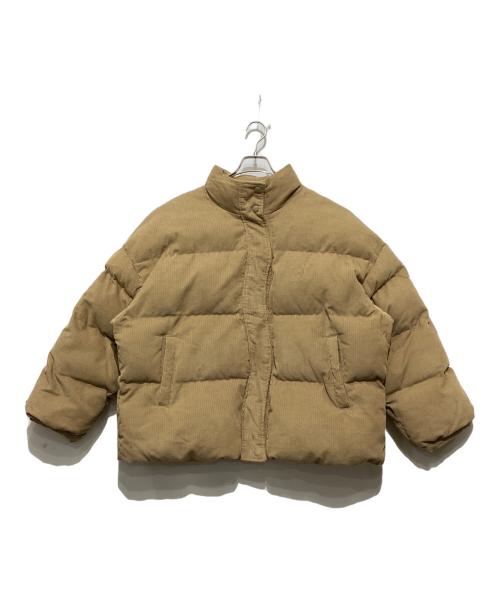 Eaphi（エフィ）Eaphi (エフィ) CORDUROY PUFFY JACKET ベージュ サイズ:2の古着・服飾アイテム