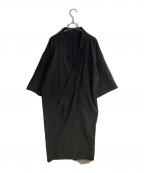 TROVEトローヴ）の古着「和ローブ ガウンコート」｜ブラック