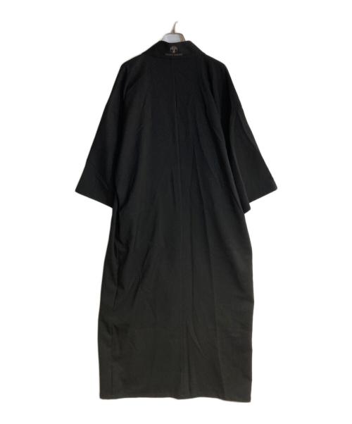 TROVE（トローヴ）TROVE (トローヴ) 和ローブ ガウンコート ブラック サイズ:Mの古着・服飾アイテム