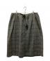 tricot COMME des GARCONS (トリココムデギャルソン) チェックラップスカート グレー サイズ:FREE：10000円