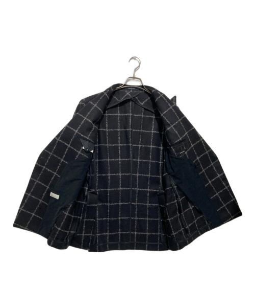 TAGLIATORE（タリアトーレ）TAGLIATORE (タリアトーレ) MONTECARLO モンテカルロ ダブルジャケット ブラック×ホワイト サイズ:50の古着・服飾アイテム