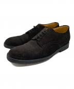 REGALリーガル）の古着「クレープソール 外羽根 スエードシューズ」｜ブラウン