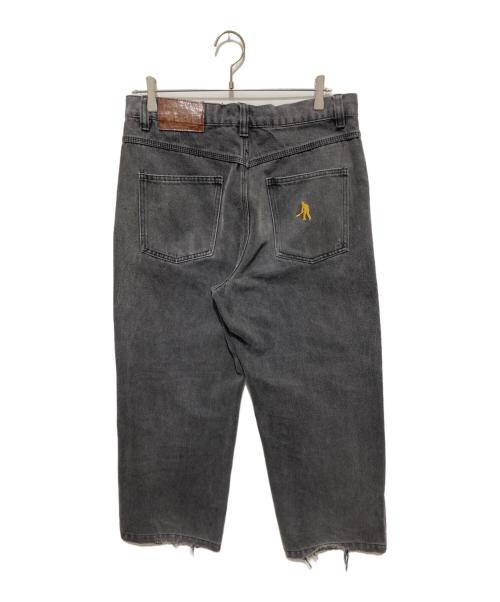 PASSPORT（パスポート）PASSPORT (パスポート) デニムパンツ ブラック サイズ:SIZE 30の古着・服飾アイテム