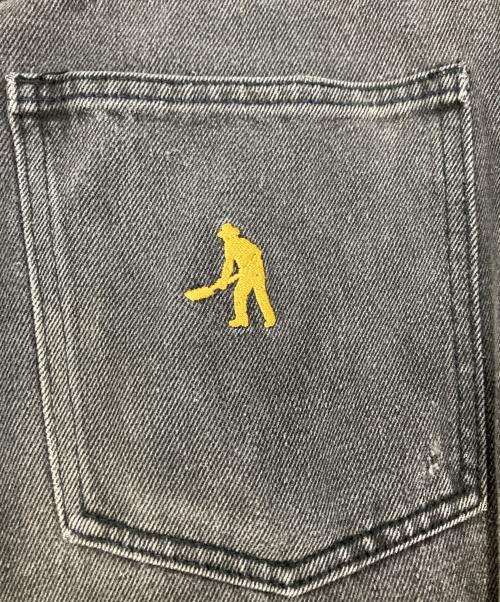 PASSPORT（パスポート）PASSPORT (パスポート) デニムパンツ ブラック サイズ:SIZE 30の古着・服飾アイテム