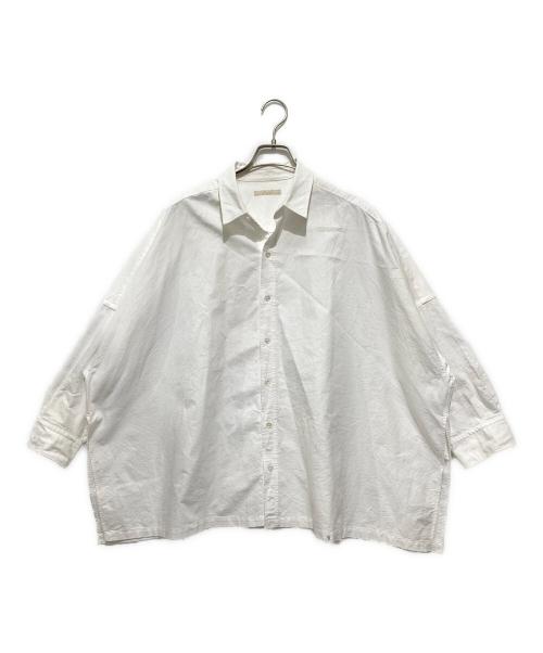 Plage（プラージュ）Plage (プラージュ) OX Ponchoシャツ ホワイト サイズ:不明の古着・服飾アイテム