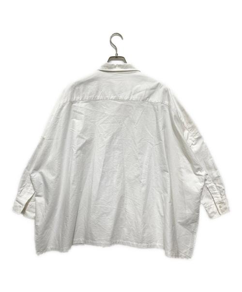 Plage（プラージュ）Plage (プラージュ) OX Ponchoシャツ ホワイト サイズ:不明の古着・服飾アイテム