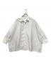 Plage（プラージュ）の古着「OX Ponchoシャツ」｜ホワイト