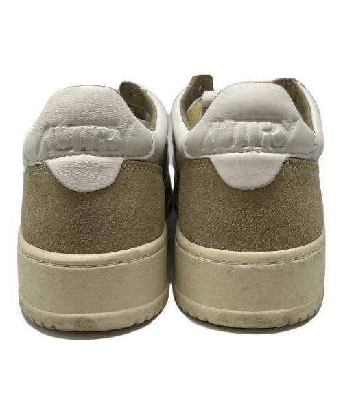 AUTRY（オートリ―）AUTRY (オートリ―) MEDALIST LOW / ローカットスニーカー ベージュ サイズ:38の古着・服飾アイテム