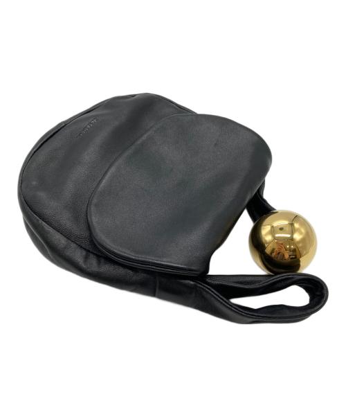 JIL SANDER（ジルサンダー）JIL SANDER (ジルサンダー) SPHERE POUCH SM ブラックの古着・服飾アイテム