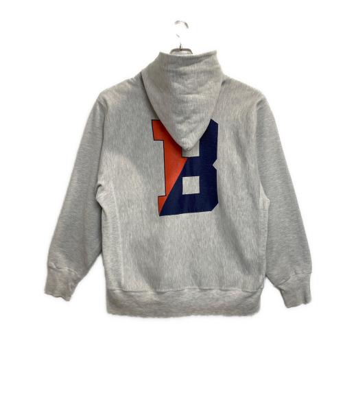 Champion REVERSE WEAVE（チャンピオン リバース ウィーブ）Champion REVERSE WEAVE (チャンピオン リバース ウィーブ) カレッジロゴパーカー グレー サイズ:ＸＬの古着・服飾アイテム