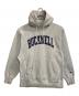 Champion REVERSE WEAVE（チャンピオン リバース ウィーブ）の古着「カレッジロゴパーカー」｜グレー