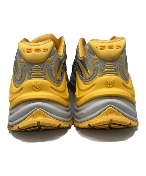 OGR（オーアールジー）OGR (オーアールジー) 1807 (イチハチゼロナナ) Low-Top Running Shoes 厚底スニーカー グレー×イエロー サイズ:26cmの古着・服飾アイテム