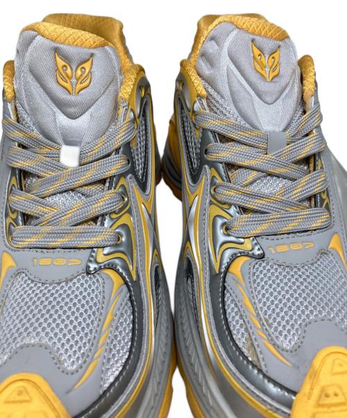 OGR（オーアールジー）OGR (オーアールジー) 1807 (イチハチゼロナナ) Low-Top Running Shoes 厚底スニーカー グレー×イエロー サイズ:26cmの古着・服飾アイテム