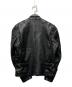VANSON (バンソン) タイプBシングルレザージャケット ブラック サイズ:40：35000円