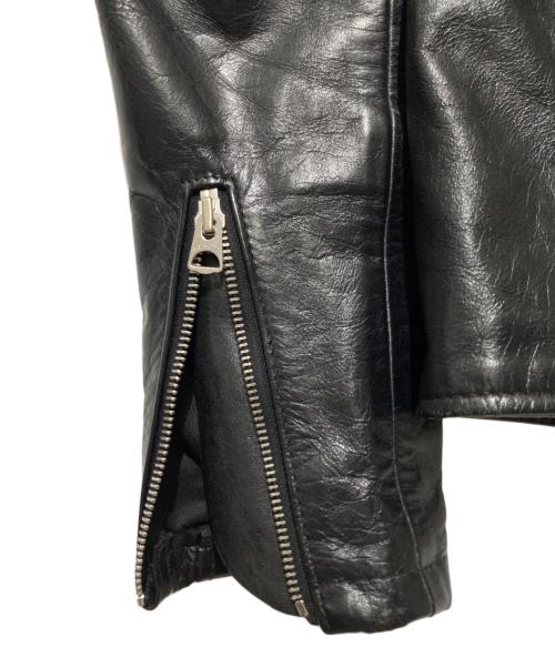 Schott（ショット）Schott (ショット) STAND ONESTAR / スタンドワンスター ライダースジャケット ブラック サイズ:40の古着・服飾アイテム