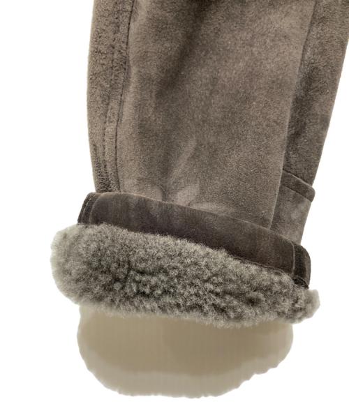 BURBERRY LONDON（バーバリーロンドン）BURBERRY LONDON (バーバリーロンドン) 裏ボア ラムスウェードコート グレー サイズ:46の古着・服飾アイテム