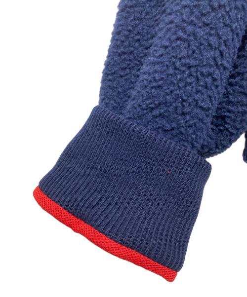 POLO RALPH LAUREN（ポロ・ラルフローレン）POLO RALPH LAUREN (ポロ・ラルフローレン) Pile Fleece Letterman Jacket ネイビー サイズ:Lの古着・服飾アイテム