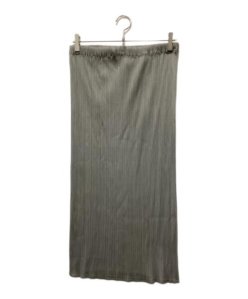 PLEATS PLEASE（プリーツプリーズ）PLEATS PLEASE (プリーツプリーズ) プリーツスカート グレー サイズ:2の古着・服飾アイテム