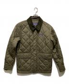 Patagoniaパタゴニア）の古着「Diamond Quilted Jacket」｜カーキ