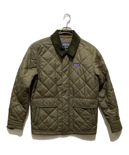 Patagonia（パタゴニア）Patagonia (パタゴニア) Diamond Quilted Jacket カーキ サイズ:Mの古着・服飾アイテム