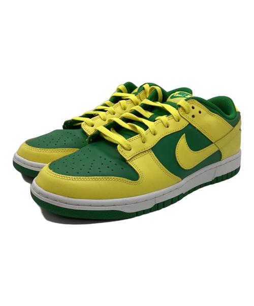 NIKE（ナイキ）NIKE (ナイキ) DUNK LOW RETRO BTTYS イエロー×グリーン サイズ:28cmの古着・服飾アイテム