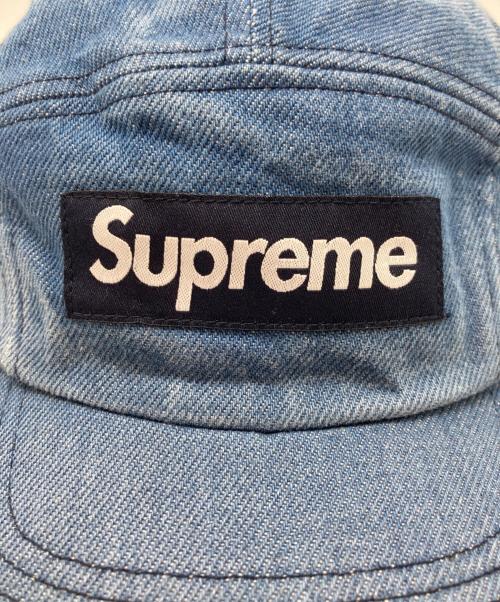 SUPREME（シュプリーム）SUPREME (シュプリーム) 25FW Washed Chino Twill Camp Cap インディゴ サイズ:FREEの古着・服飾アイテム