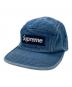 SUPREME（シュプリーム）の古着「25FW Washed Chino Twill Camp Cap」｜インディゴ