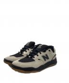 NEW BALANCEニューバランス）の古着「スニーカー」｜ベージュ×ブラック