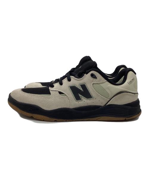 NEW BALANCE（ニューバランス）NEW BALANCE (ニューバランス) スニーカー ベージュ×ブラック サイズ:28cmの古着・服飾アイテム