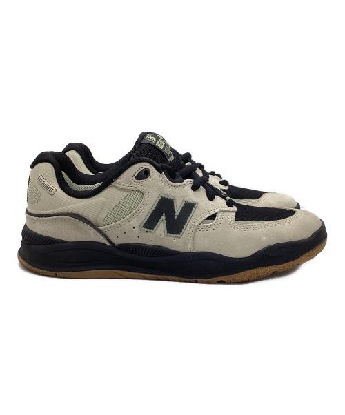 NEW BALANCE（ニューバランス）NEW BALANCE (ニューバランス) スニーカー ベージュ×ブラック サイズ:28cmの古着・服飾アイテム