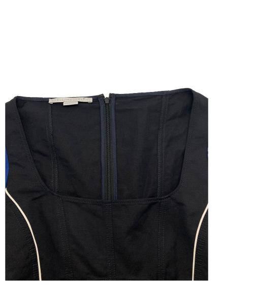 STELLA McCARTNEY（ステラマッカートニー）STELLA McCARTNEY (ステラマッカートニー) レーシングモチーフブラウス ネイビー サイズ:36の古着・服飾アイテム